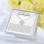 To My Beautiful Goddaughter | Joy Love Knot Necklace