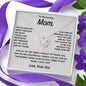 To My Loving Mom | My Joy Love Knot Necklace