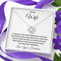 To My Wife | Truly Amazing Love Knot Necklace