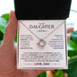 To My Daughter | Straighten Your Crown Love Knot Necklace