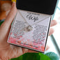To My Smokin Hot Wife | Remember Love Knot Necklace