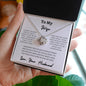 To My Wife | Can't Live Without You - Love Knot Necklace