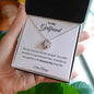 To My Girlfriend | Life Changed Love Knot Necklace