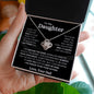 To My Daughter | Aim For The Skies Love Knot Necklace