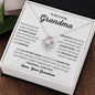 To My Loving Grandma | Forever Grateful Love Knot Necklace