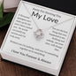Sorry For Hurting You My Love | Truly Love Knot Necklace