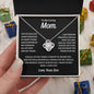 To My Loving Mom | Thank You Love Knot Necklace