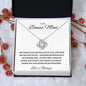 To My Bonus Mom | Gift Of You Love Knot Necklace