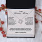 To My Bonus Mom | Grateful Love Knot Necklace