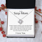 To My Step Mom | Unconditional Love Knot Necklace