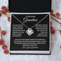 To My Loving Grandma | Everything Love Knot Necklace