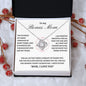 To My Bonus Mom | Special Love Knot Necklace