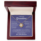 To My Loving Grandma | So Many Years Love Knot Necklace