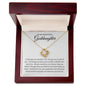 To My Beautiful Goddaughter | Joy Love Knot Necklace