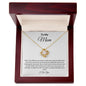 To My Mom | Just Remember Love Knot Necklace