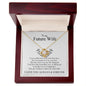 My Future Wife | My Other Half - Love Knot Necklace