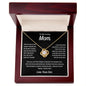 To My Loving Mom | Thank You Love Knot Necklace