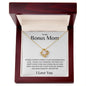 To My Bonus Mom | Unconditional Love Knot Necklace