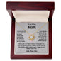 To My Loving Mom | My Joy Love Knot Necklace