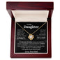To My Daughter | Aim For The Skies Love Knot Necklace