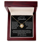 To My Loving Grandma | Everything Love Knot Necklace