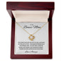 To My Bonus Mom | Loving Love Knot Necklace