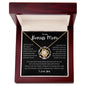 To My Bonus Mom | Thank You Love Knot Necklace