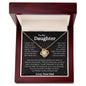 To My Daughter | Promise Love Knot Necklace