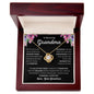 To My Loving Grandma | Thank You Love Knot Necklace
