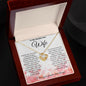 To My Smokin Hot Wife | Remember Love Knot Necklace
