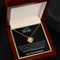 To My Wife | Smile Love Knot Necklace