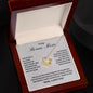 To My Bonus Mom | Grateful Love Knot Necklace