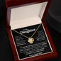 To My Daughter | Aim For The Skies Love Knot Necklace