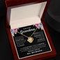 To My Loving Grandma | Thank You Love Knot Necklace