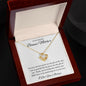 To My Amazing Bonus Mother | Loving Me Love Knot Necklace
