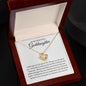 To My Beautiful Goddaughter | Joy Love Knot Necklace