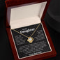 To My Daughter | Promise Love Knot Necklace