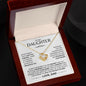 To My Daughter | Straighten Your Crown Love Knot Necklace