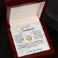 To My Beautiful Soulmate | Missing Piece Love Knot Necklace