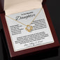 To Our Beautiful Daughter | Believe In Yourself Love Knot Necklace