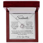 To My Soulmate | My Heart Love Knot Necklace