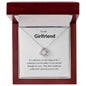 To My Girlfriend | One Thing Love Knot Necklace