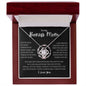 To My Bonus Mom | Thank You Love Knot Necklace