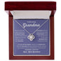 To My Loving Grandma | So Many Years Love Knot Necklace