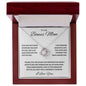 To My Bonus Mom | Greatest Gift Love Knot Necklace