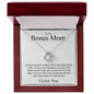 To My Bonus Mom | Unconditional Love Knot Necklace