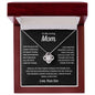 To My Loving Mom | Thank You Love Knot Necklace