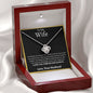 To My Wife | Smile Love Knot Necklace