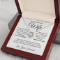 To My Smokin Hot Wife | Love You Love Knot Necklace