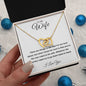 To My Wife | The One Interlocking Hearts Necklace
